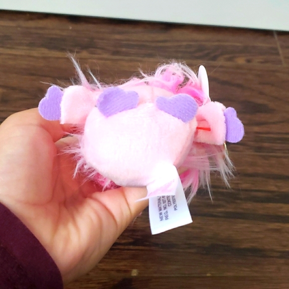 Frizzys ty Collection Pink Monster Kink Key Chain 2015 NWT Pink Girl Stuffie - Picture 7 of 17